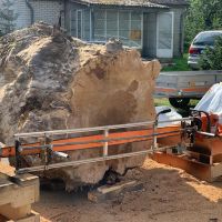 Allaska Mill 84 collas ( 194 cm platiem baļķiem )