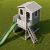 Playhouse on a platform