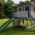 Playhouse on a platform