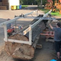 Allaska Mill 84 collas ( 194 cm platiem baļķiem )